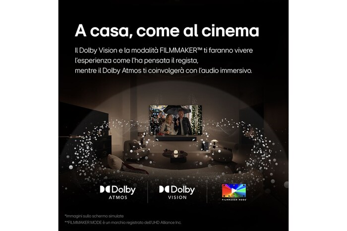 LG TV 97 pollici LG OLED evo AI G4 4K Smart TV 2024, OLED97G45LW